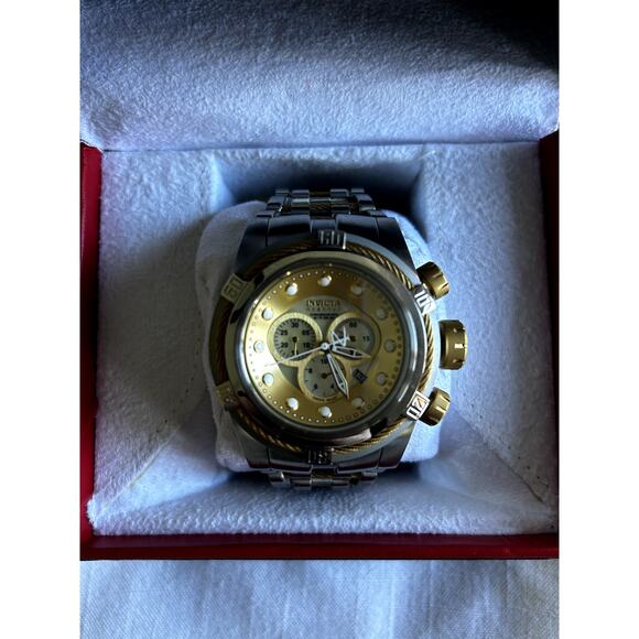 Invicta Reserve Bolt Zeus Jason Taylor silver/gold watch main image 2